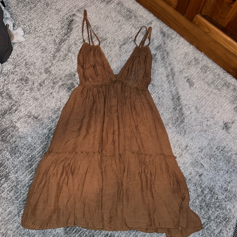 Vici Dolls tan dress